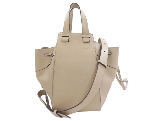 Bolsa Loewe Hammock 2 em 1 Bege