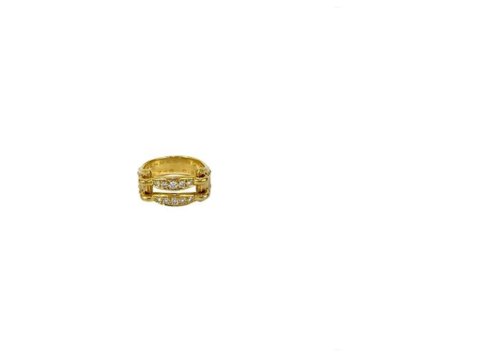Ring Hermès Anello Vintage Messico HERMES D'oro 