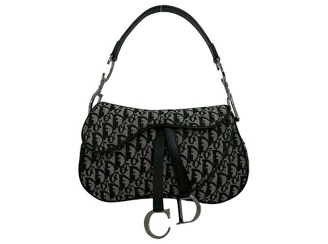 Borsa Saddle Christian Dior Nero
