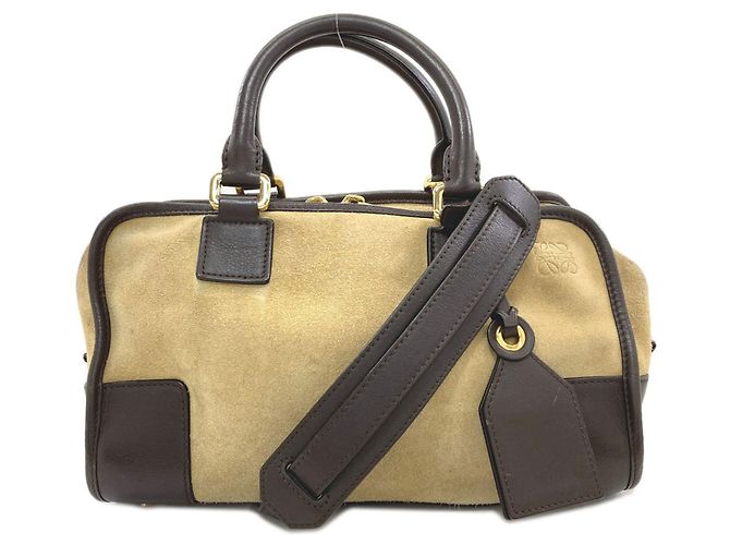 Bolsa Loewe Amazona 2 em 1 Marrom