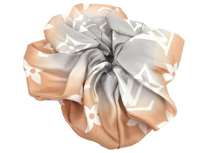 Scrunchie de piscina Monogram Louis Vuitton Rosa Monograma