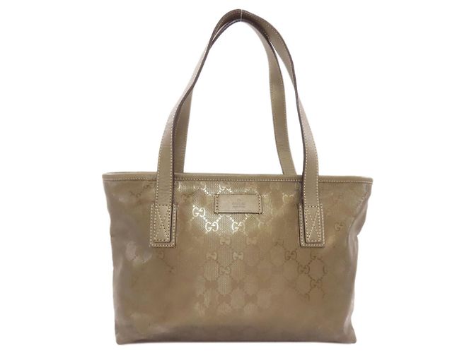 Borsa Gucci 211133 GG Stampata Bronzo