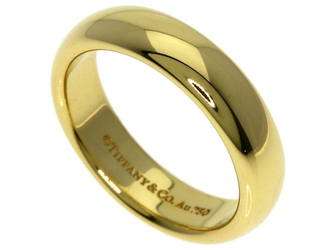 Anillo de boda de oro amarillo de 18K Tiffany & Co.