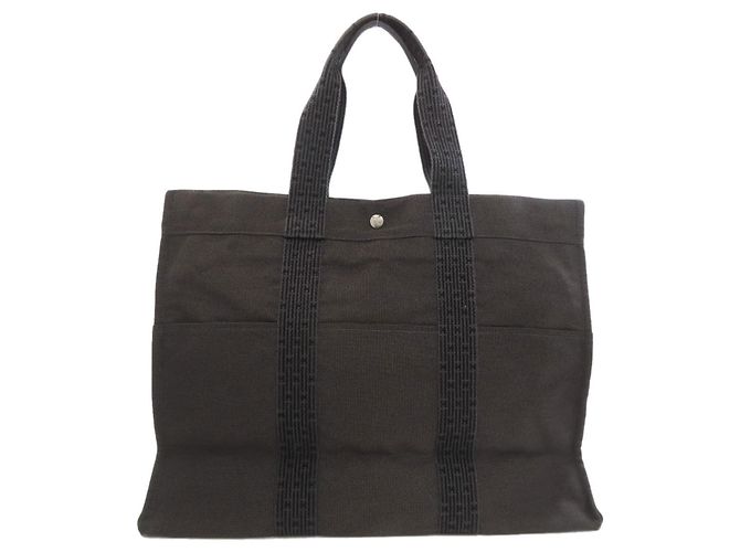 Borsa Tote Herline GM di Hermès Marrone