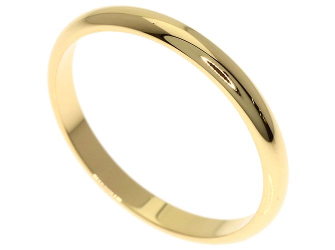 Anillo de banda de oro amarillo de 18K Cartier