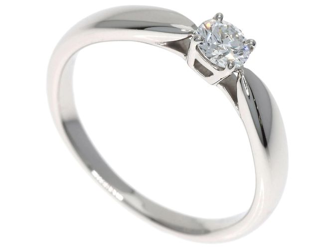 Tiffany & Co. Harmony Solitär-Diamantring aus Platin 950