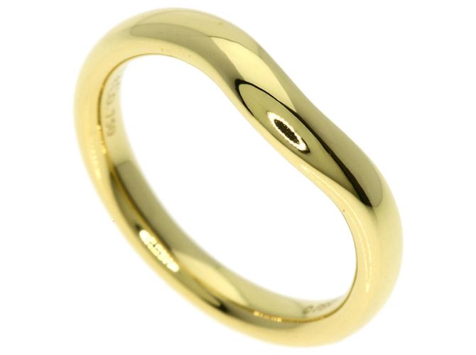 Anello Curvo Tiffany & Co. in Oro Giallo 18K D'oro