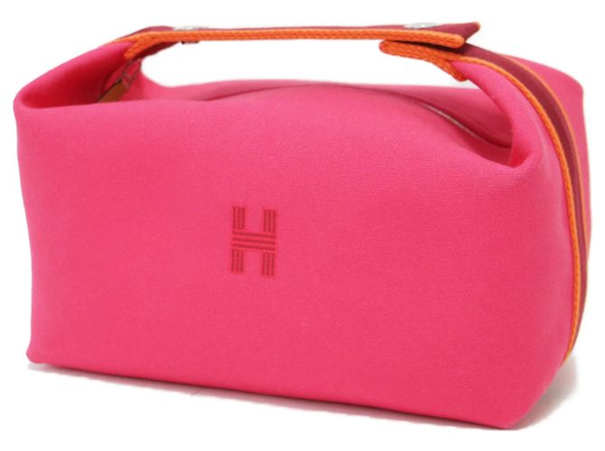 Pochette Hermès Bride a Black GM Nero Rosa