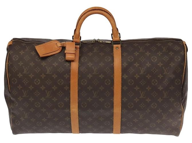 Louis Vuitton Keepall Monogram Canvas 60 Marrone