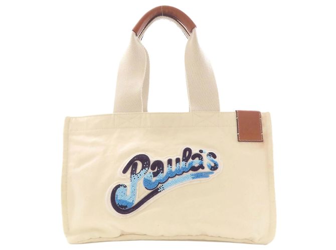 Sac cabas Loewe Paula's Ibiza Blanc