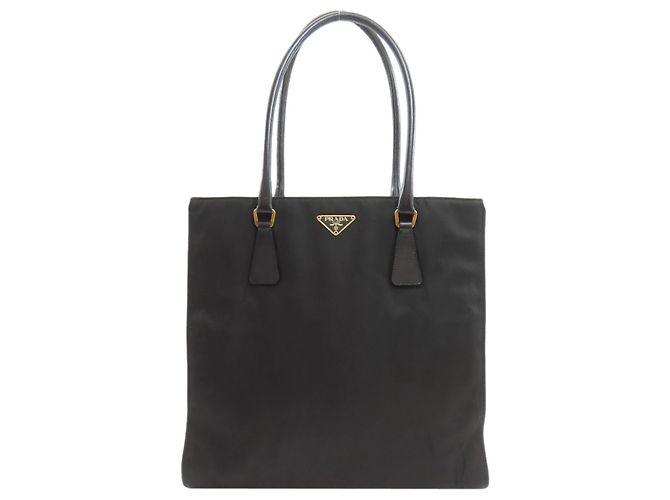 Borsa Tote in Nylon Prada Nero 