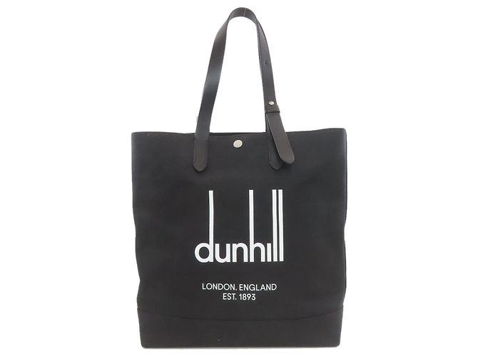 Alfred Dunhill Borsa Tote con logo Dunhill Nero