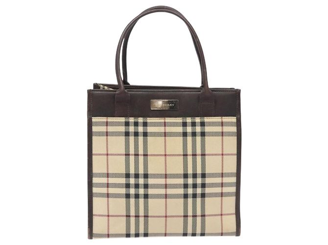 Nylon Nova Check da Burberry Bege