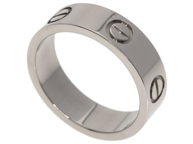 Anillo Cartier Love en oro blanco de 18K
