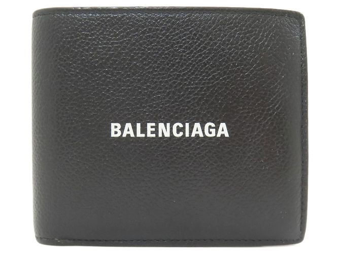 Everyday Portafoglio bi-fold Balenciaga Nero