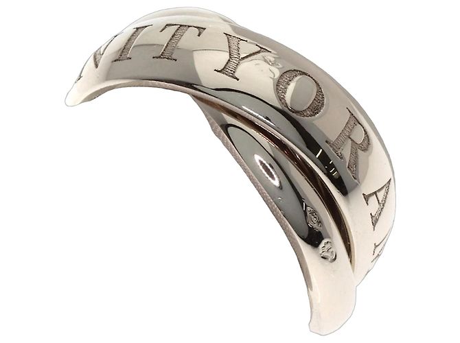 Anillo de Banda Cartier Trinity Edición Limitada Navidad 1998 Blanco