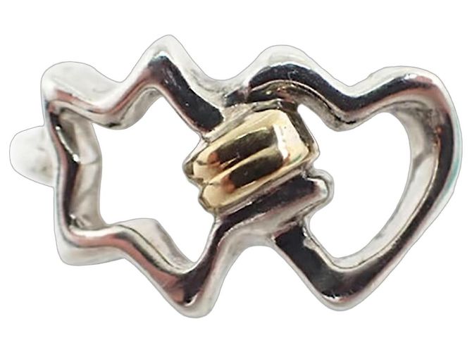 Anello Doppia Stella Tiffany & Co. Argento D'oro
