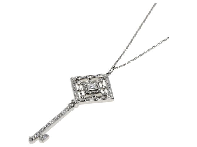 Colar de Diamante Grace Key da Tiffany & Co. Marrom