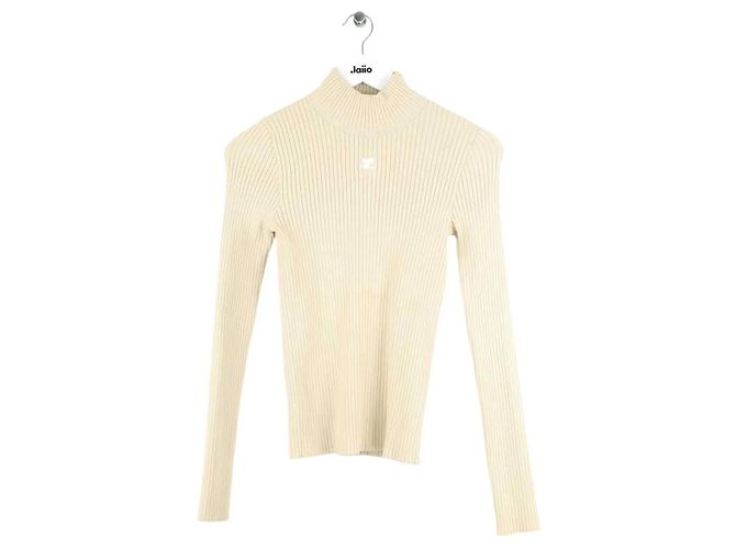 Courreges Pullover Ecru