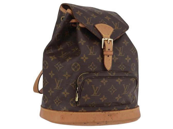 LOUIS VUITTON Mochila Monogram Montsouris MM M51136 LV Auth 172978 Monograma