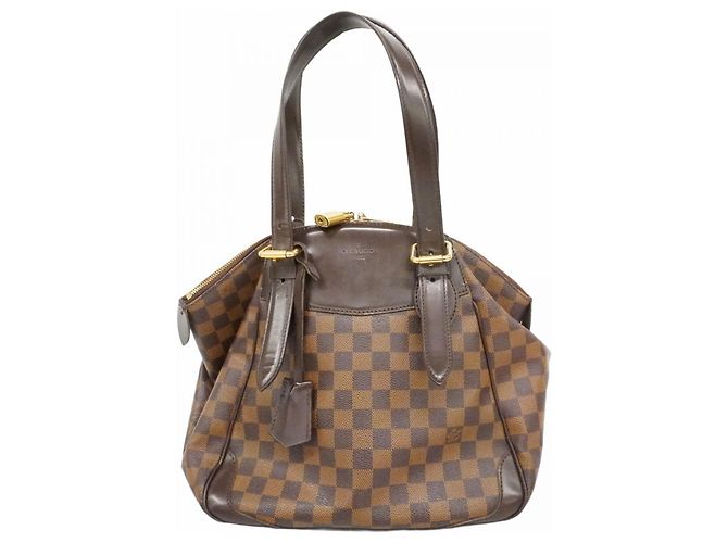 Borsa Louis Vuitton Damier Verona MM Damier ebene