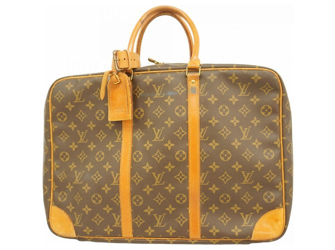 Bolsa Boston Monogram Sirius 45 da Louis Vuitton Marrom