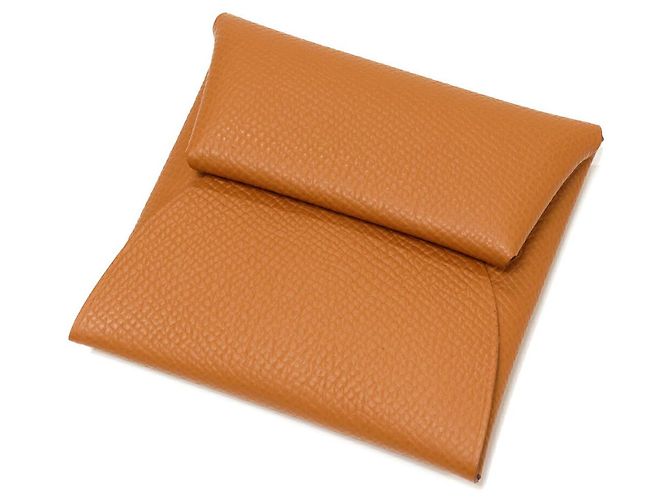 Hermès Hermes Bastia Epsom Coin Case Golden