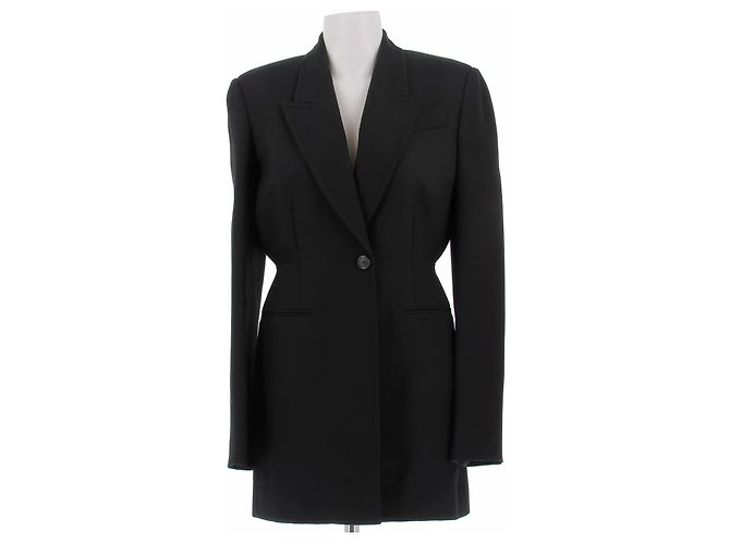 Khaite Black Structured Blazer