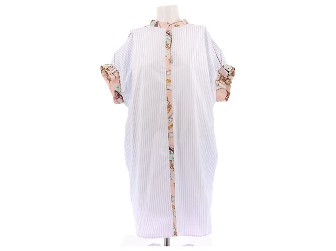 Camicia La Prestic Ouiston in cotone blu a righe