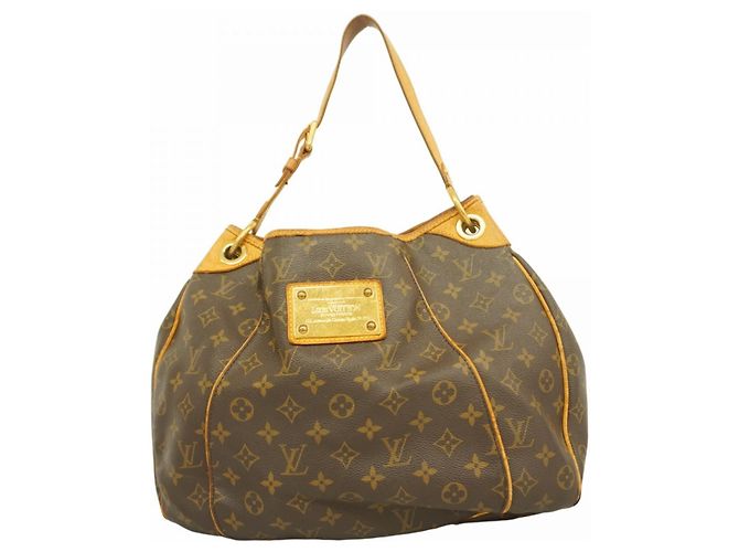 Borsa a Spalla Galliera PM Monogramma Louis Vuitton Marrone
