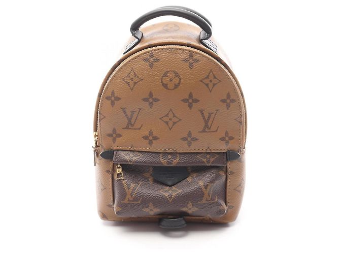 Mochila Mini Palm Springs da Louis Vuitton Marrom
