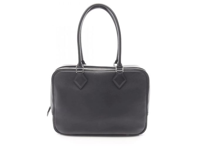 Sac à main Hermès Plume 28 Noir