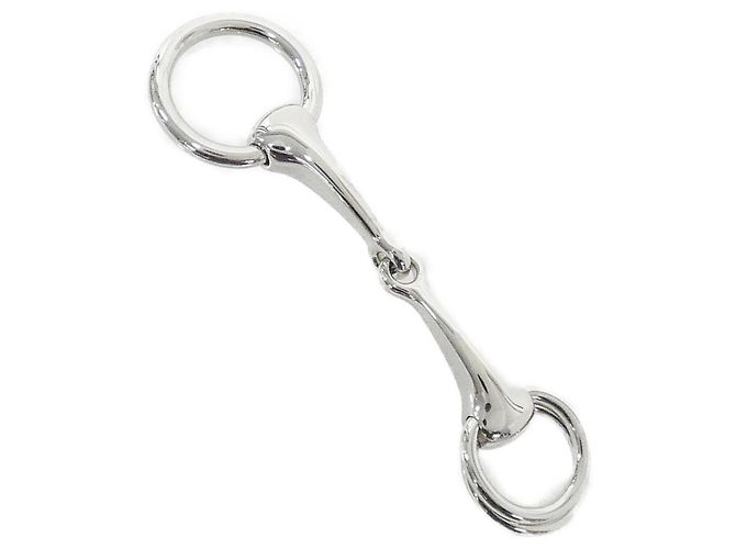Hermès Schal Muffler Ring Moles 2 Silber Hermes