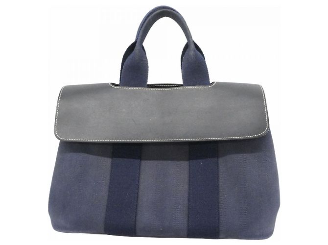 Borsa Tote PM Valparaiso Hermès Blu navy