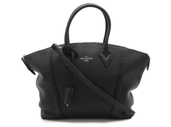 Bolsa 2 em 1 Louis Vuitton Lockit PM Veau Cachemire Preto