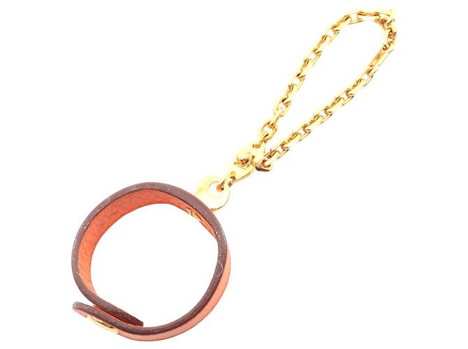 Pendente in pelle Nomade di Hermès Arancione