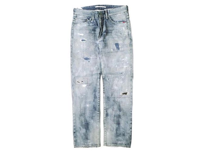 Autre Marque JEANS SELVEDGE RECTO Jeans de algodón Edición limitada Azul