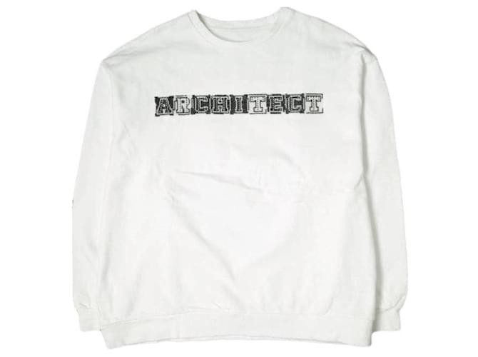 Autre Marque Danke Schön ARCHITECT SWEAT Baumwollpullover Weiß 