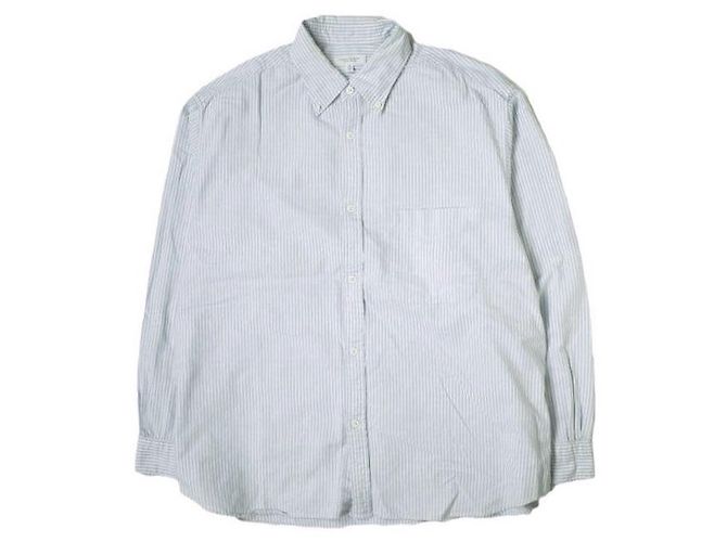 Autre Marque CAMICIA IN COTONE A RIGHE CANDY BEAUTY&YOUTH UNITED ARROWS Blu
