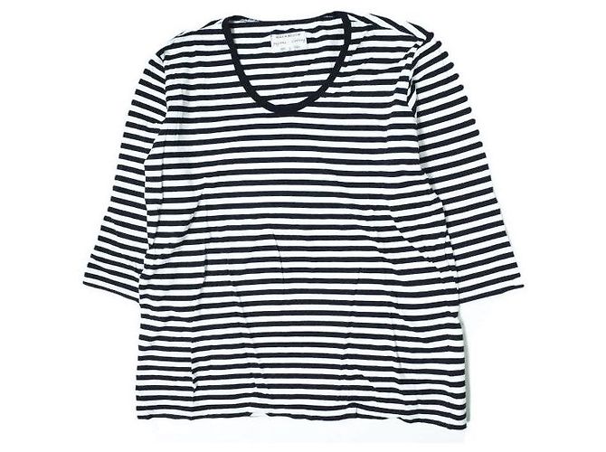 Autre Marque Pigiamino in cotone con T-shirt a maniche corte Blu