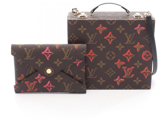 Louis Vuitton Falling in Love Handtasche Braun Mehrfarben