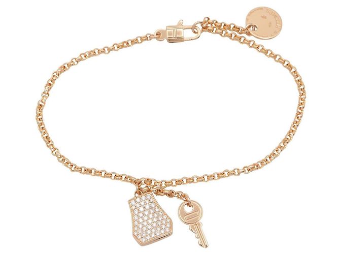 Pulsera PM Clochette Kelly de Hermès Dorado 