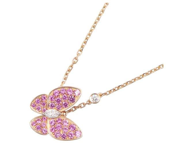 Van Cleef & Arpels De Papillon Necklace Golden 