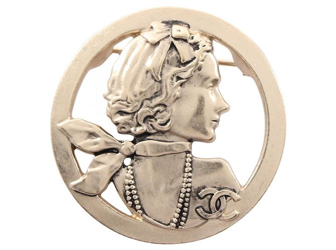 Spilla Chanel Mademoiselle Coco Mark D'oro 