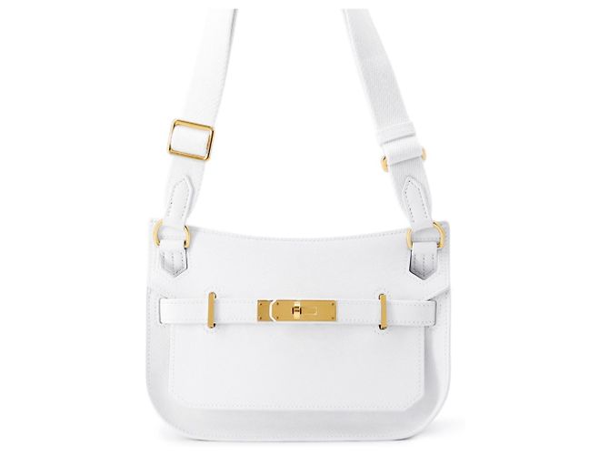Hermès Jypsiere Mini Handtasche Weiß