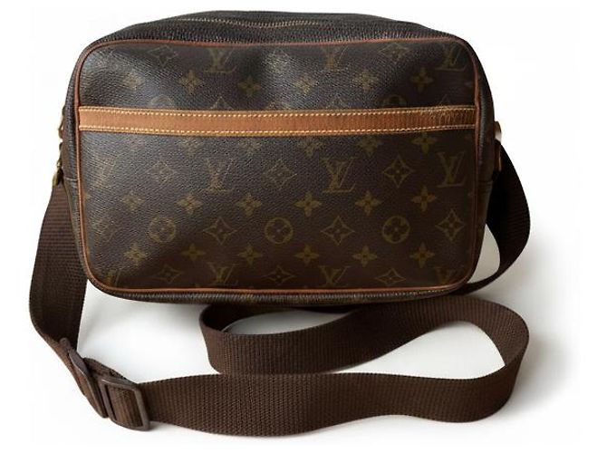 Louis Vuitton Reporter PM Beige Golden