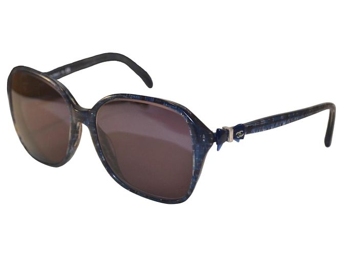 Chanel 5205 sunglasses blue plastic