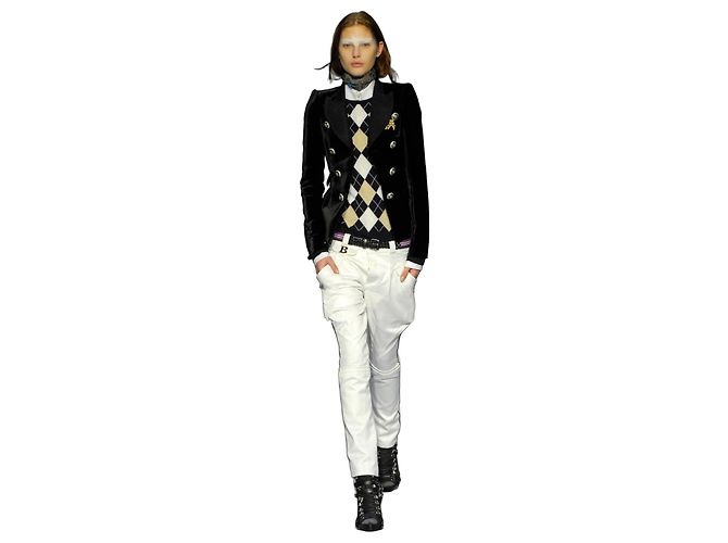 Samtjacke Balenciaga x Nicolas Ghesquière Herbst 2007 Schwarz