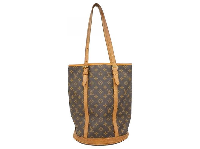 Borsa Tote Monogram Bucket GM di Louis Vuitton Marrone