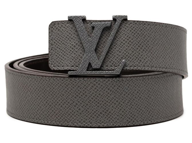 LV Initials Gürtel Taiga Glacier von Louis Vuitton Braun